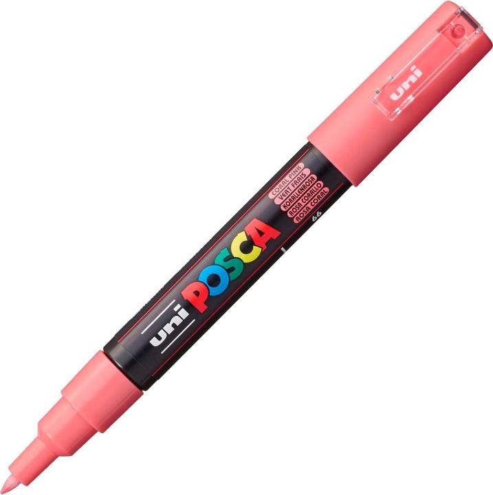 Image du produit Posca Marqueur de couleur (Rose corail, 0.70 mm, 1 x)
