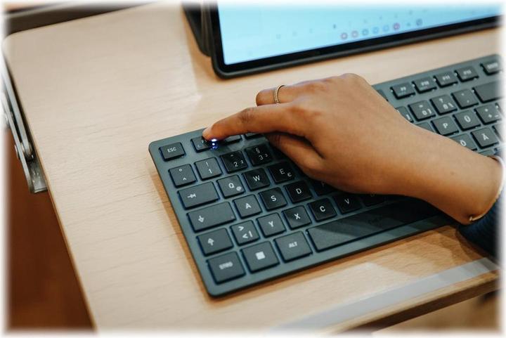 Immagine prodotto CHERRY KW 7100 Mini (DE, Senza fili)