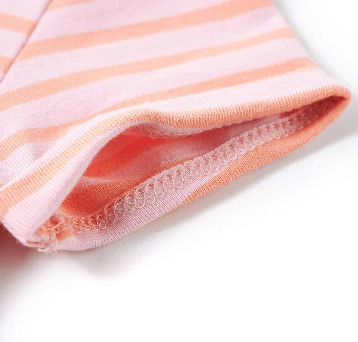 Actual product image VidaXL Children's T-shirt pink 116,Material: 95 % cotton. 5 (116)
