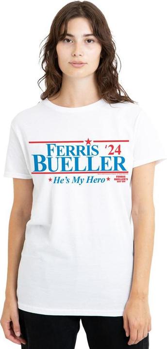 Actual product image Ferris Bueller´s Day Off Unisex Adult 2024 President T-Shirt (XL)