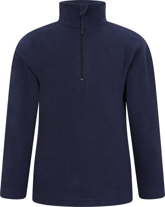 Actual product image Mountain Warehouse Childrens/Kids Camber II Half Zip Fleece Jacket (140)