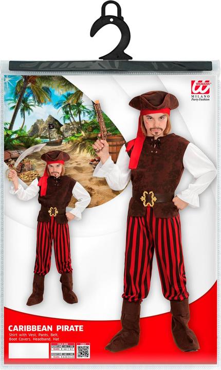 Image du produit Widmann Costume Pirate des Caraïbes (140)
