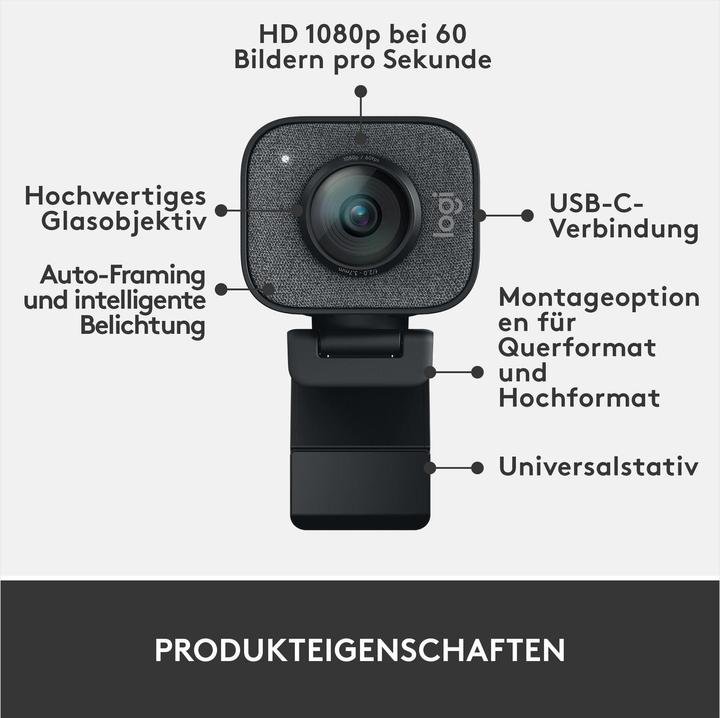 Actual product image Logitech StreamCam (2 Mpx)