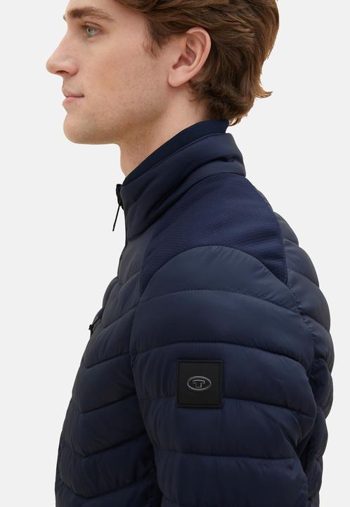 Produktbild Tom Tailor Jacke Steppjacke mit Stehkragen und Reissverschlusstaschen (XL)