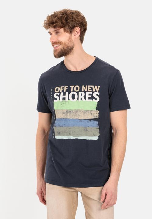 Produktbild Camel Active T-Shirt mit Print aus nachhaltigem Organic Cotton (L)