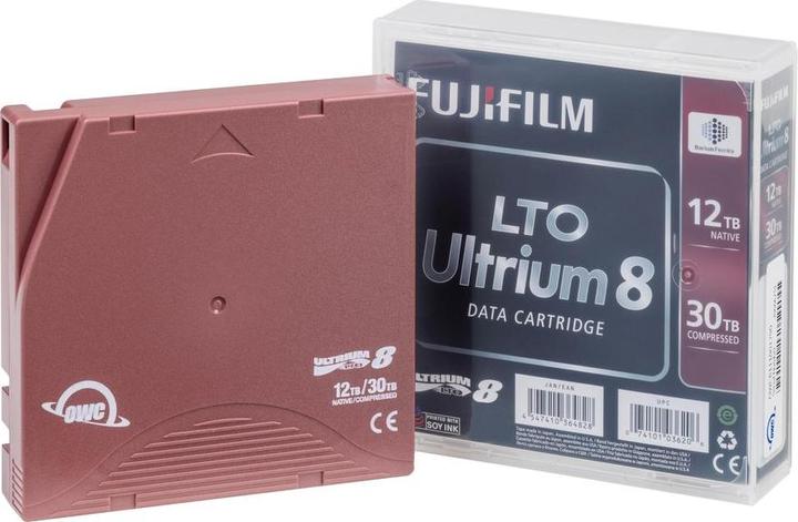 Actual product image OWC Ultrium 8 LTO-8 Data Cartridge for Ultrium 8 (LTO-8) Drives (LTO-8 Ultrium, 12000 GB)