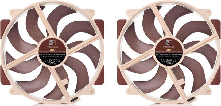 Image du produit Noctua NF-A14x25r G2 PWM Sx2-PP (140 mm, 1 x)
