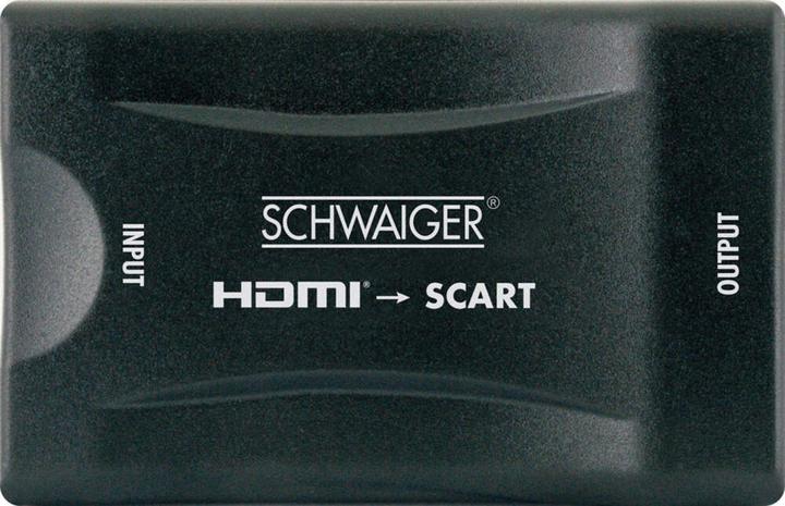 Immagine prodotto Schwaiger Convertitore di connessione da HDMI a Scart (Digitale -> Analogico)