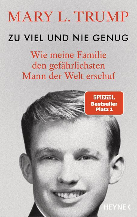Actual product image Zu viel und nie genug (German, Mary L. Trump, 2020)