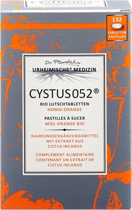 Produktbild Cystus 052 Infektblocker mit Zystrose HonigOrange (132 Stück, Tabletten, 185 g)