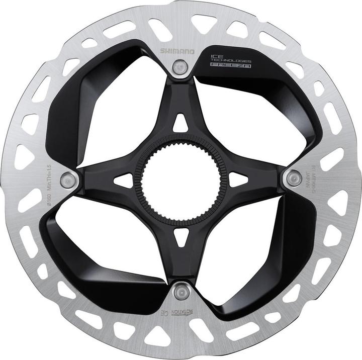 Produktbild Shimano Bremsscheibe RT-MT900 mit Magnet-Verschlussring für EW-SS302 (160 mm)
