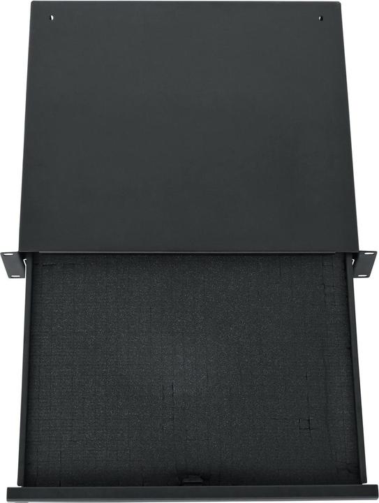 Produktbild Gator Rackworks Standard 2U Rack Mount Tray with Foam Interior and Lock 36cm Deep GRWDRWDF2 Black