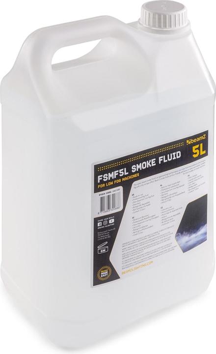 Image du produit BeamZ Fluide de brouillard FSMF5L Low Fog (Liquide de brouillard)