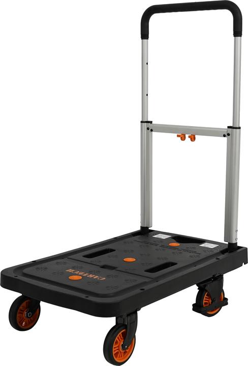 CarTech Carrello a piattaforma pieghevole 135kg (135 kg)
