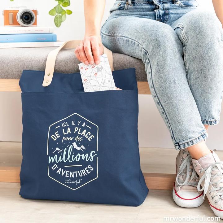 Immagine prodotto Mr. Wonderful tote bag - qui, c'è spazio per