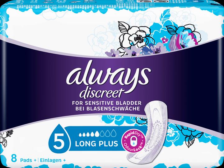 Produktbild Always Discreet Long Plus (8 x, Large)