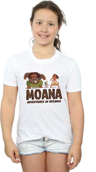 Image du produit Disney - T-shirt MOANA ADVENTURES IN OCEANIA - Fille (152, 158)