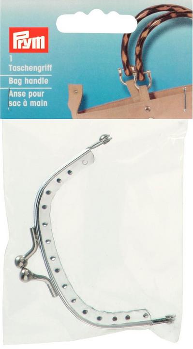 Actual product image Prym Bag fastener Julia, silver card