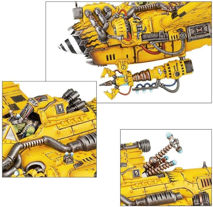 Actual product image Games Workshop Warhammer 40k - Orks Wazbom Blastajet