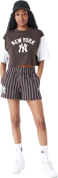 Produktbild New Era Ladies Cropped Raglan Top braun - L (L)