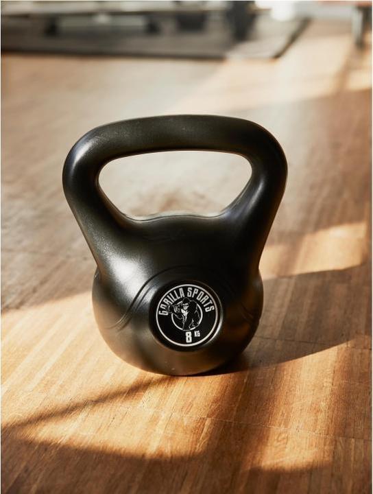 Immagine prodotto Gorilla Sports Plastica Kettlebell (1 x 10 kg, 1 x 8 kg, 1 x 12 kg)