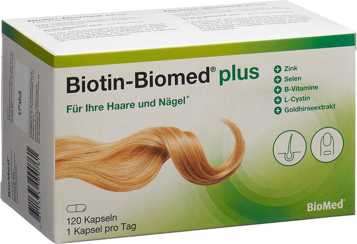 Image du produit Biomed plus caps (120 pièce(s), Capsules, 102 g)