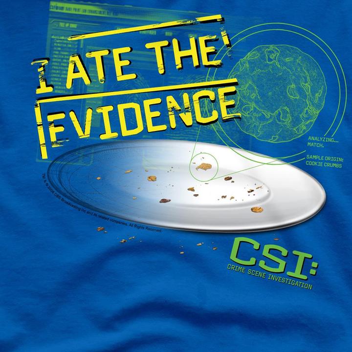 Image du produit Csi: NY - T-shirt ATE THE EVIDENCE - Homme (S)