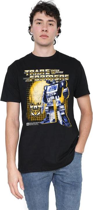 Actual product image Transformers Mens Soundwave 40th T-Shirt (M)