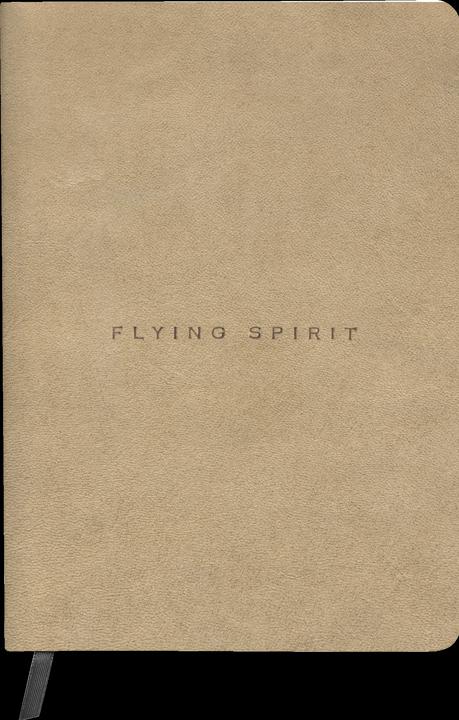 Actual product image Clairefontaine Flying Spirit Emergency Seat Block (A5, Hardcover)