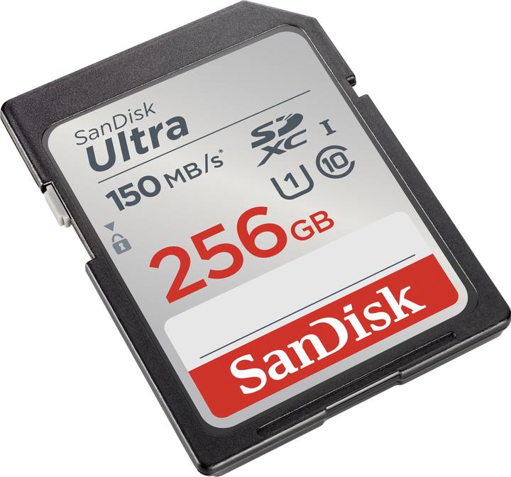 Actual product image SanDisk Ultra (256 GB, SDXC, U1, UHS-I)