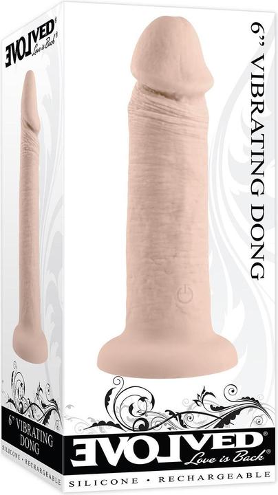 Image du produit Evolved 6 pouces Vibrating Dong by - Chair