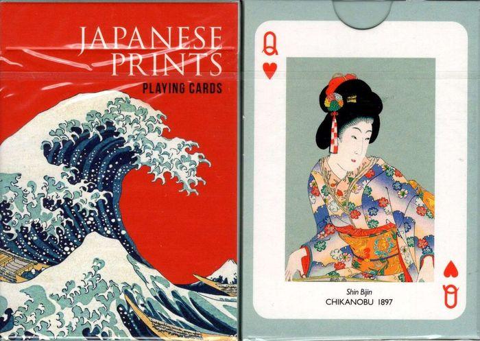 Actual product image Piatnik Japanese Prints (Slovenian)