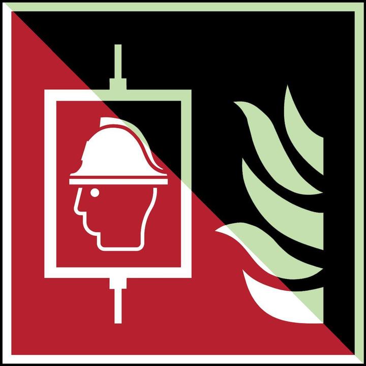 Actual product image Brady ISO Safety Sign -