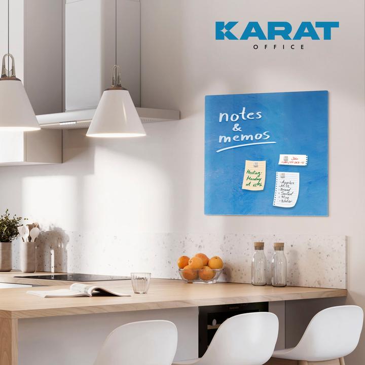 Actual product image Karat Glasboard-Print (48 x 48 cm)