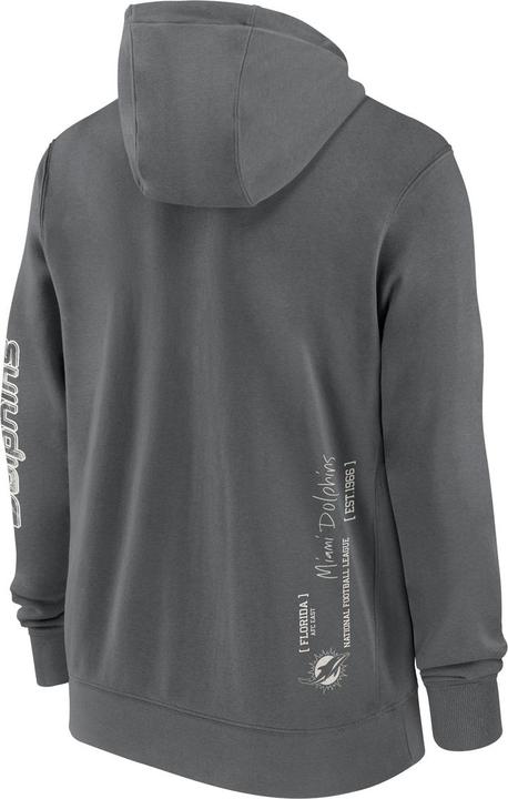 Immagine prodotto Nike Miami Dolphins Full-Zip Fleece Hoodie L (L)