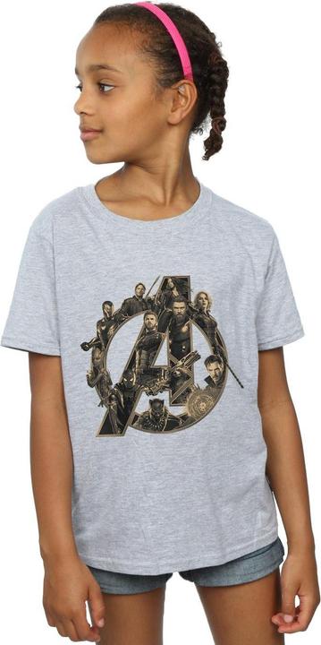 Immagine prodotto Avengers Infinity War Logo Maglietta Ragazze (128)