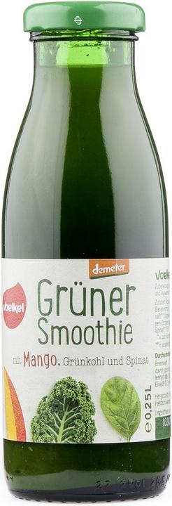 Produktbild Völkel Grüner Smoothie Mango Grünkohl Spinat demeter (1 x 25 cl)