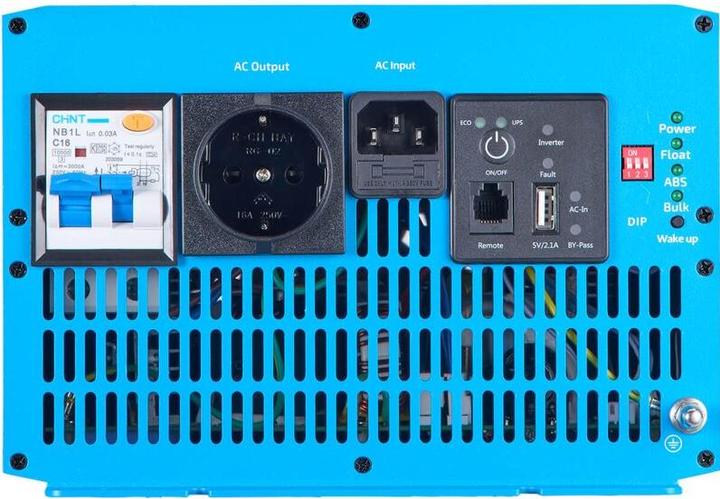 Actual product image Ective CSI 10 PRO 1000W/12V sine wave inverter with mains priority circuit and charger