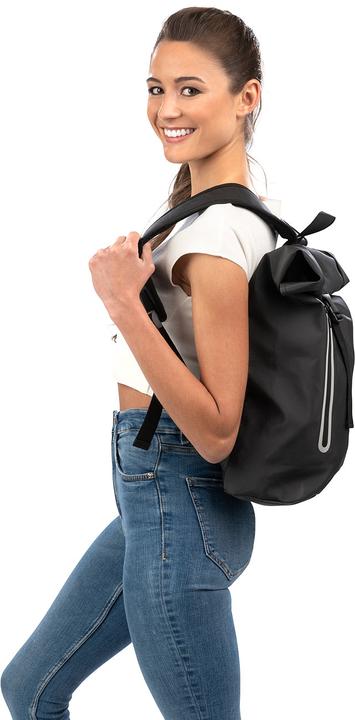 Actual product image Xcase Roll-top backpack with padded laptop compartment (19 l)