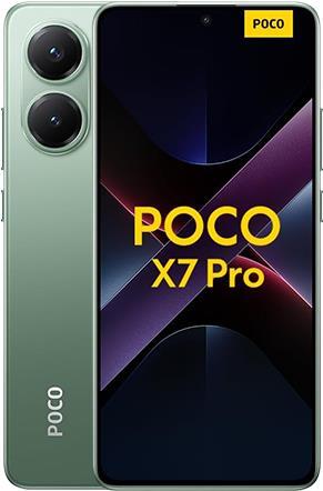Actual product image Xiaomi Poco X7 Pro (256 GB, Green, 6.67", Dual SIM, 50 Mpx, 5G)
