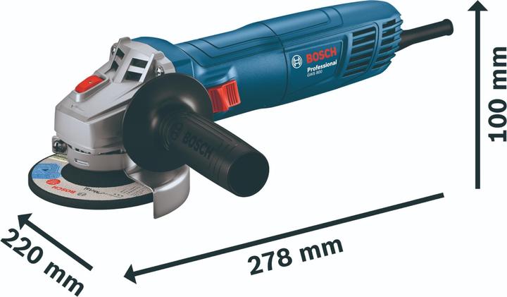 Produktbild Bosch Professional Combo Kit: 2-tlg. Winkelschleifer-Set: GWS 22-230 J + GWS 880 in Koffer (100 mm)
