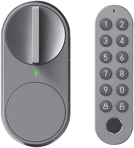VisorTech Türschlossantrieb mit PIN-Code, Fingerabdruck-Sensor, Bluetooth, App (Smartphone)