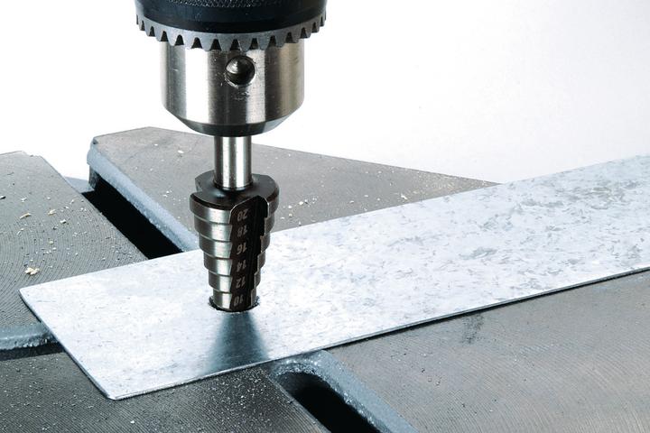 Produktbild wolfcraft wolfcraft 1 Stufenbohrer HSS, Schaft 10mm, ø8-30mm (10 mm)