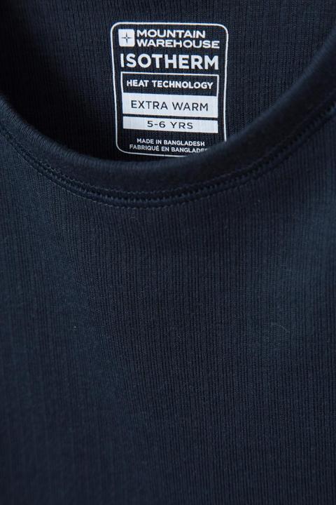 Actual product image Mountain Warehouse Childrens/Kids Talus Round Neck Base Layer Top (98)
