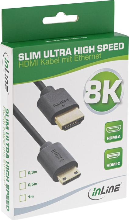 Immagine prodotto InLine HDMI (tipo A) - mini HDMI (tipo C) (0.30 m, HDMI)