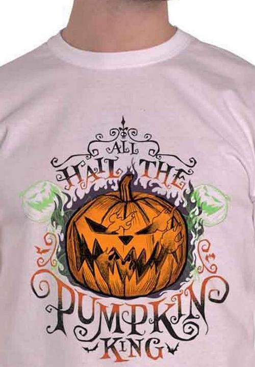 Actual product image Dick Smith Unisex Adult All Hail the Pumpkin King Cotton T-Shirt (M)