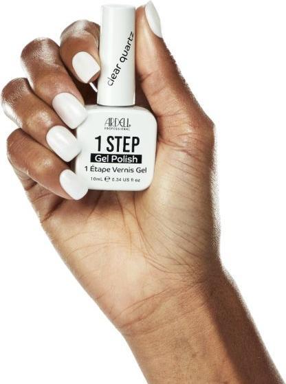 Actual product image Ardell 1 Step Gel Polish Clear Quartz 10 ml (Clear Quartz, Gel-Effect Nail Polish)