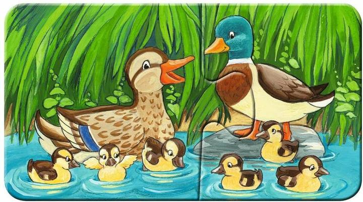 Produktbild Ravensburger Tierfamilien auf dem Bauernhof (2 Teile)