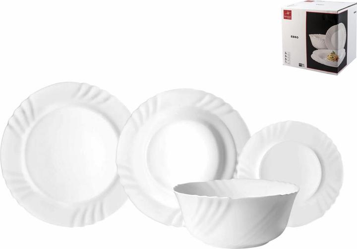 Bormioli Rocco Bormioli 19 Stück Geschirr Ebro (19 Stück)