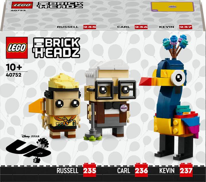 Produktbild LEGO Disney Carl, Russell und Kevin (40752, LEGO Brickheadz)